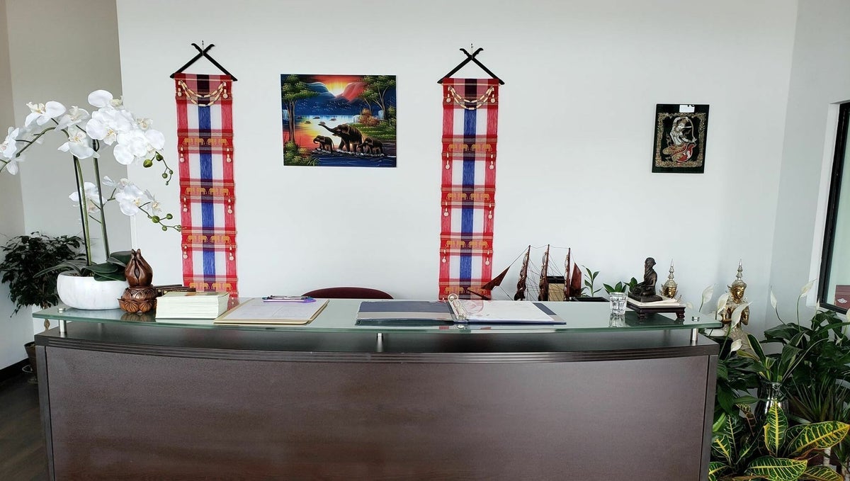Interior of Aee's Thai Massage spa